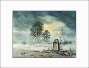 2025 Nr. 609 Nebel an der alten Postsäule