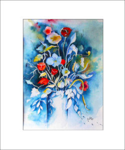 Blumenstraus – 40 x50 cm( Nr. 101)