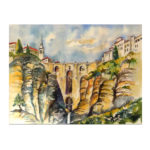 Ronda in Andalusien 40 x50 cm (Nr. 211)