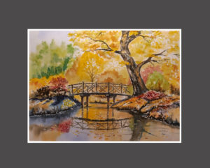 Nr. 262 Herbst im Branitzer Park- 40 x 50 cm  (Nr. 262)