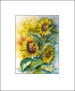 Sonnenblumen – 40 x 50 cm (Nr. 108)