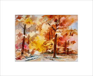 herbstlicher Farbenzauber – 40 x 50 cm (Nr. 96)